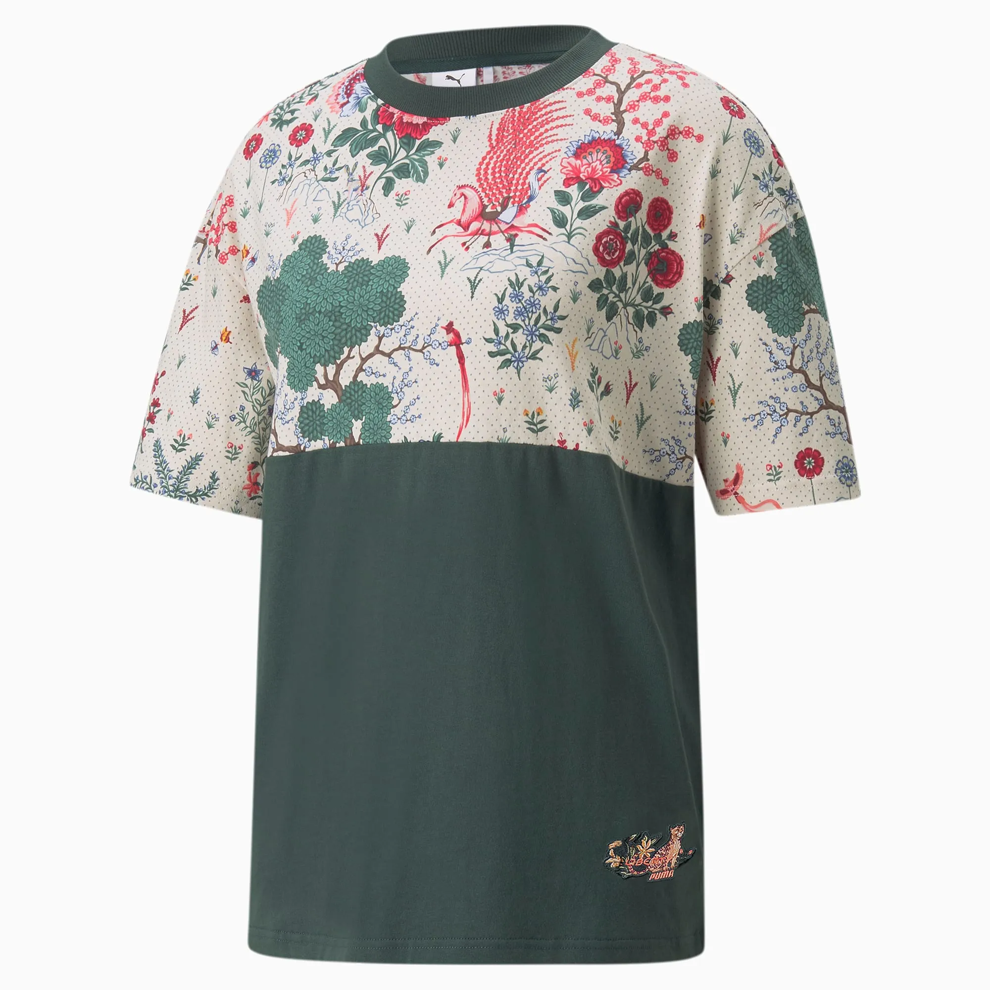 PUMA X LIBERTY AOP Tee - Green Gables