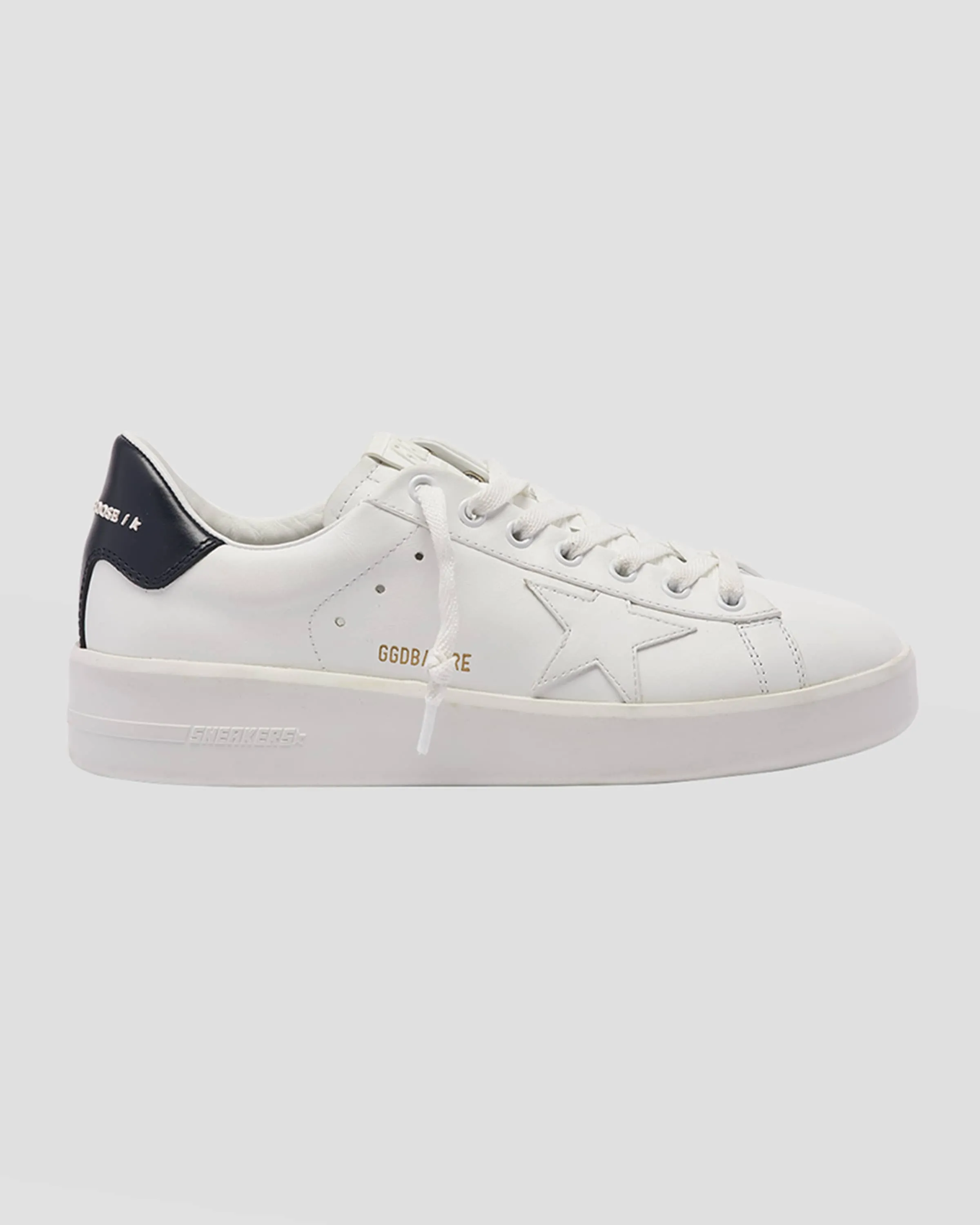 Pure Star Bicolor Leather Low-Top Sneakers