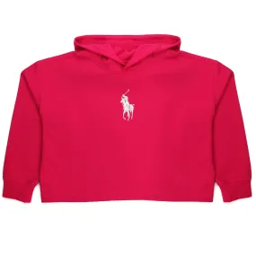 Ralph Lauren Fuchsia Hoodie For Girl And Teen