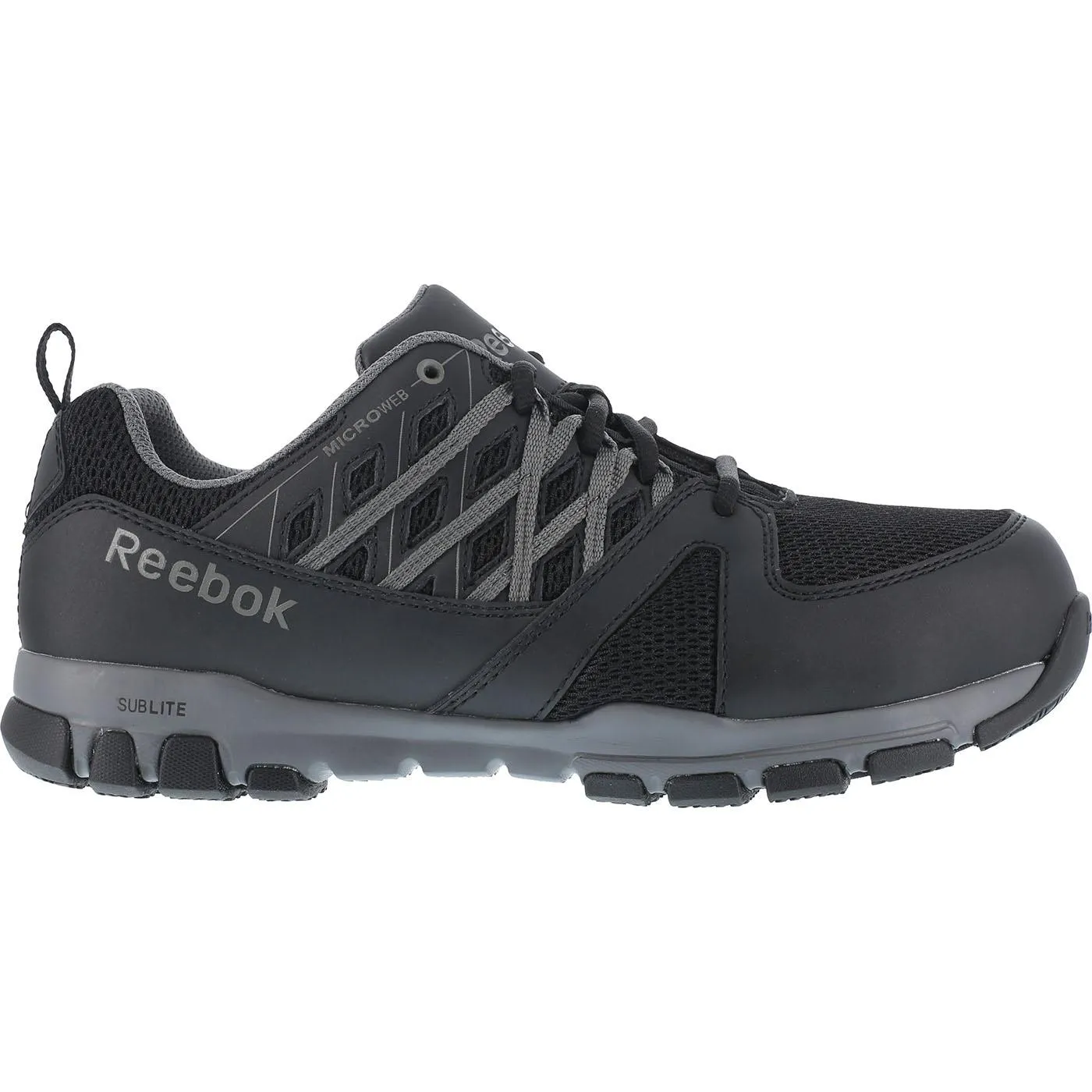 Reebok Sublite Steel Toe Static-Dissipative Slip-Resistant Work Athletic Shoe