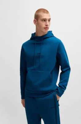 Regular-fit hoodie with logo detail