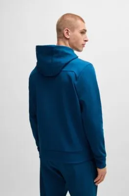 Regular-fit hoodie with logo detail