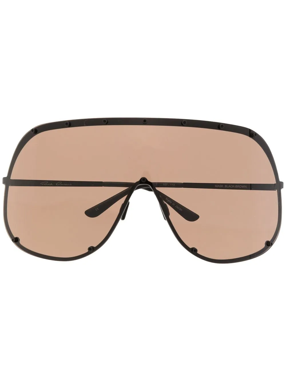 RICK OWENS - Shield Sunglasses