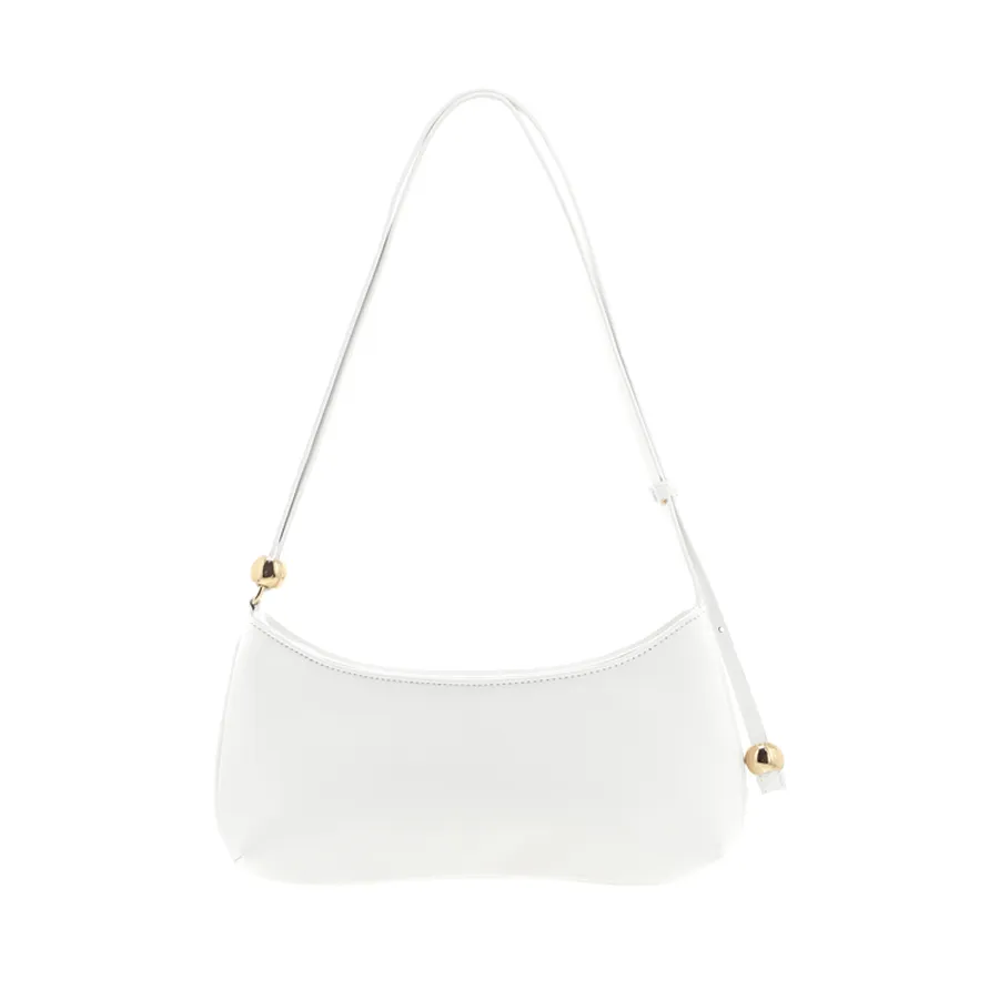 ROSABELLE SHOULDER BAG - WHITE SHINE