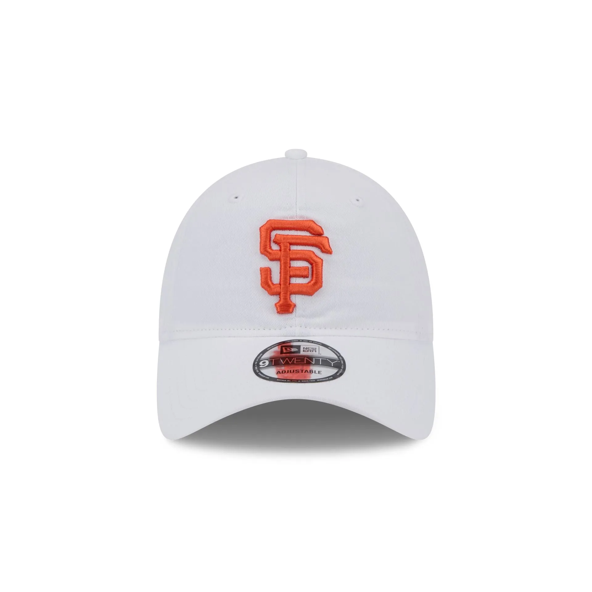 San Francisco Giants White 9TWENTY Adjustable Hat