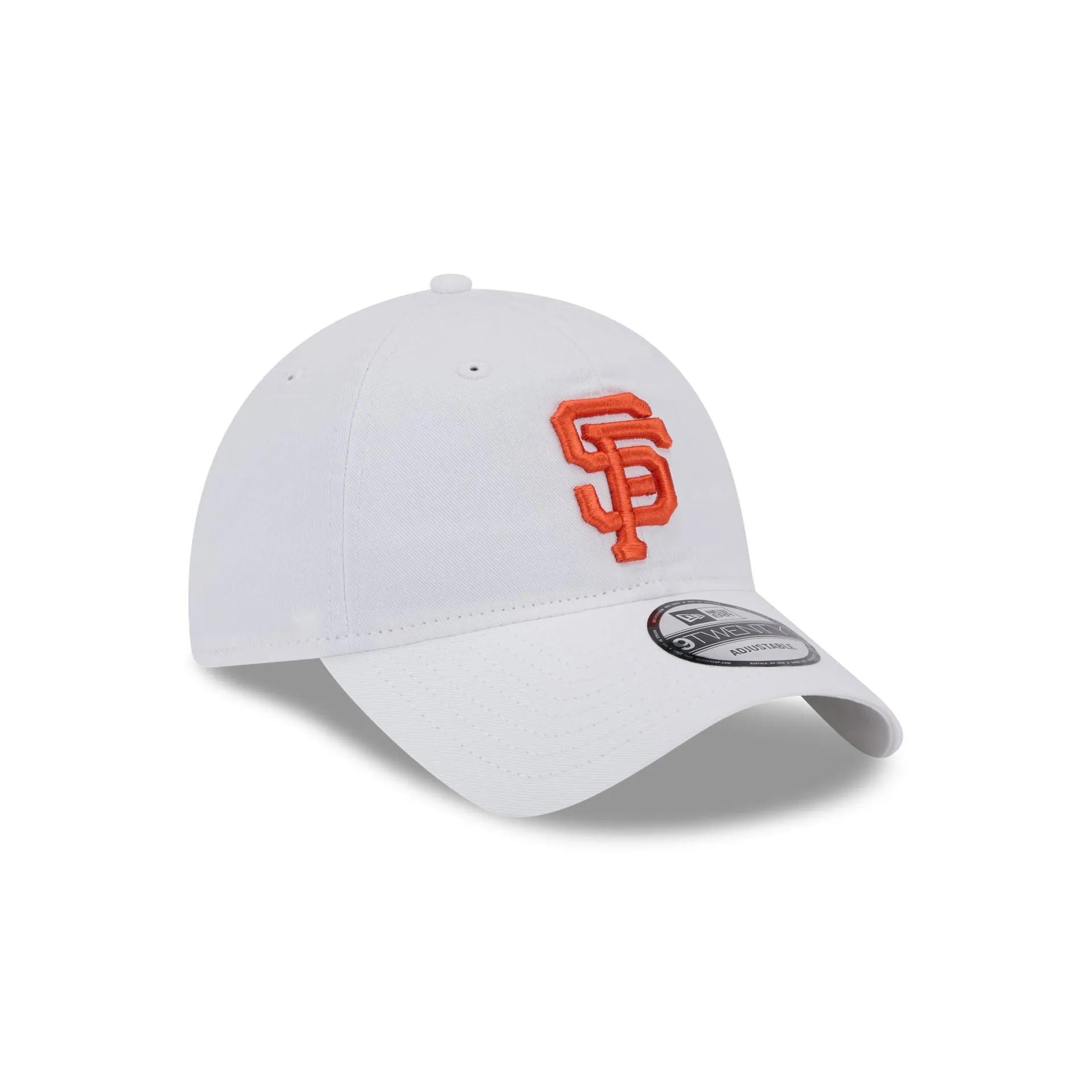 San Francisco Giants White 9TWENTY Adjustable Hat