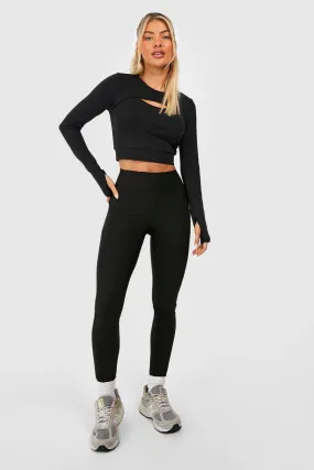 Seam Detail Workout Leggings