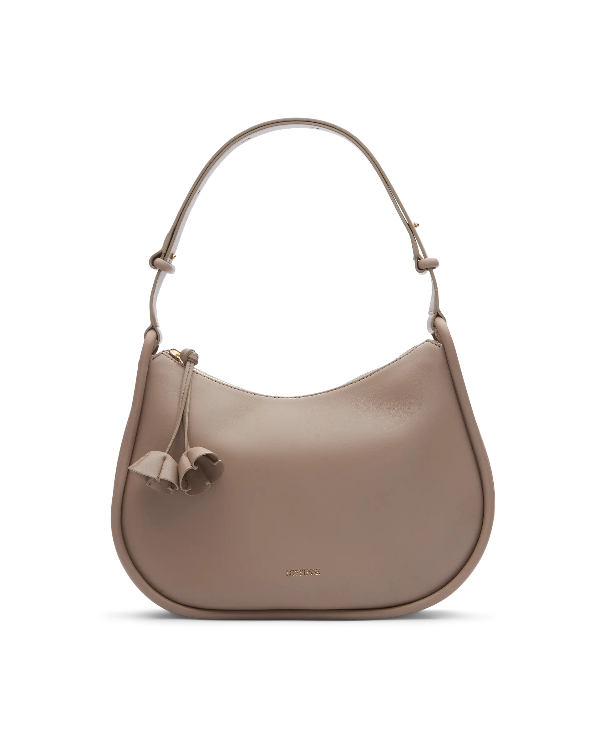 Serena Serena Shoulder Bag in Taupe Lambskin