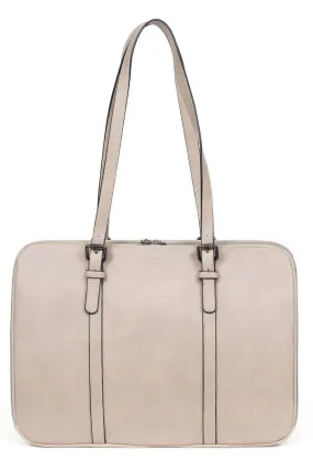 Shoulder bag with 2 synthetic stone handles 319485