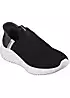 Skechers Boys Black Ultra Flex 3.0 Smooth Step Slip Ins Trainers