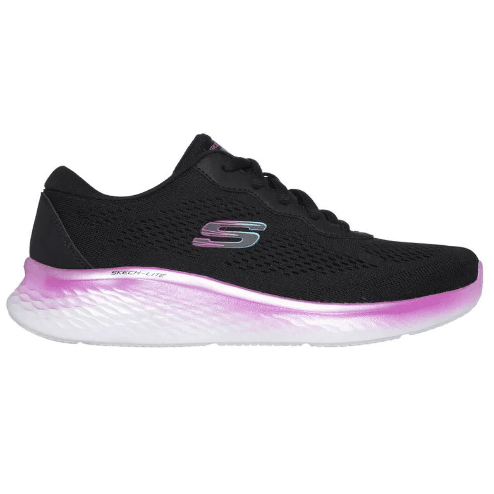 Skechers Skech Lite Pro Trainers in Black and Purple