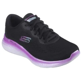 Skechers Skech Lite Pro Trainers in Black and Purple