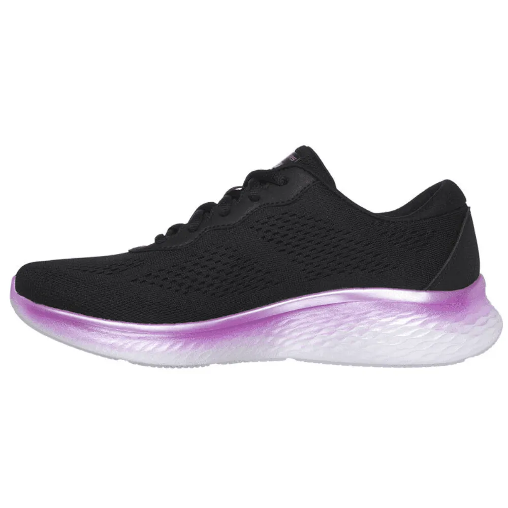 Skechers Skech Lite Pro Trainers in Black and Purple