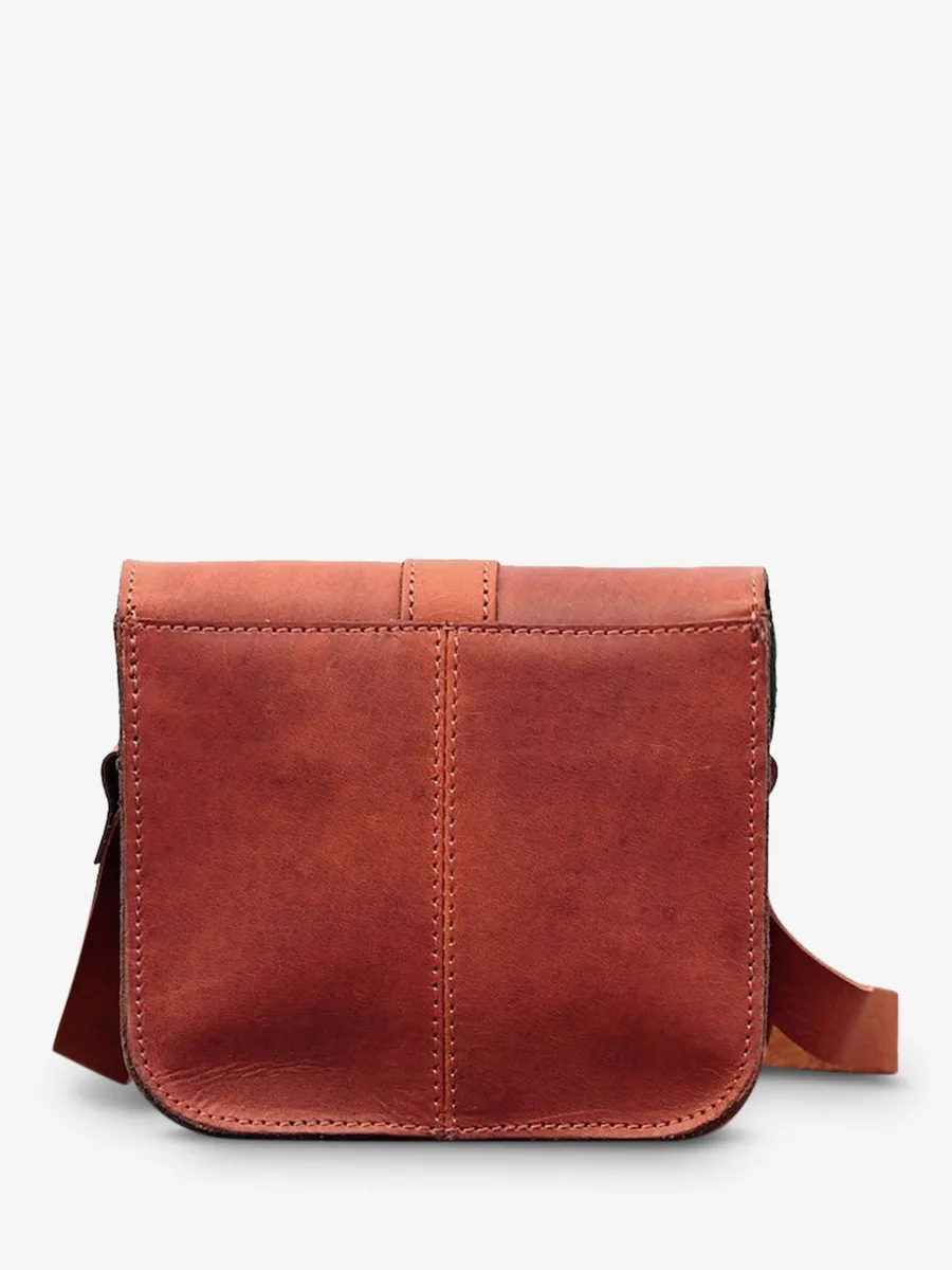 small leather shoulder bag for woman Brown - L'Essentiel Light Brown | PAUL MARIUS