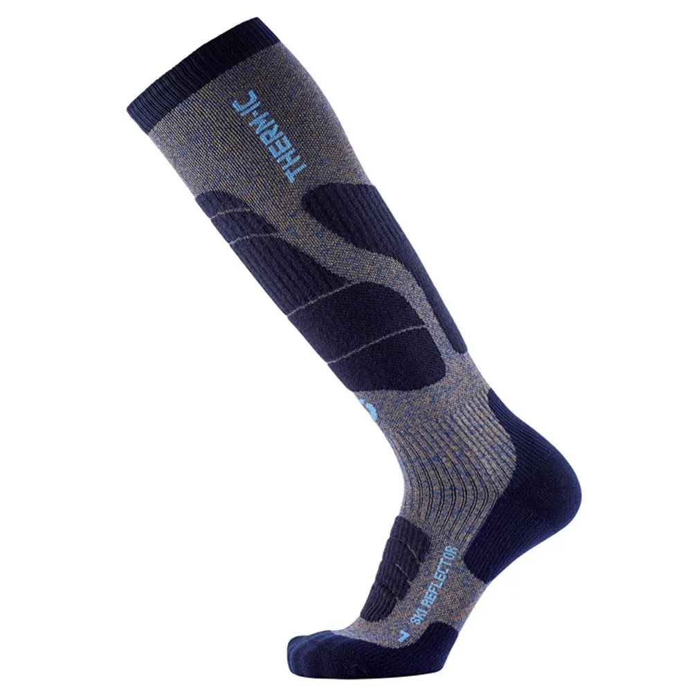 Socks Therm-Ic ---Ski Merino Reflector Men Blue Gold