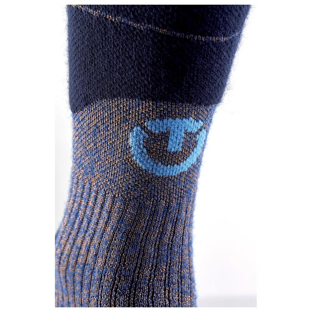 Socks Therm-Ic ---Ski Merino Reflector Men Blue Gold