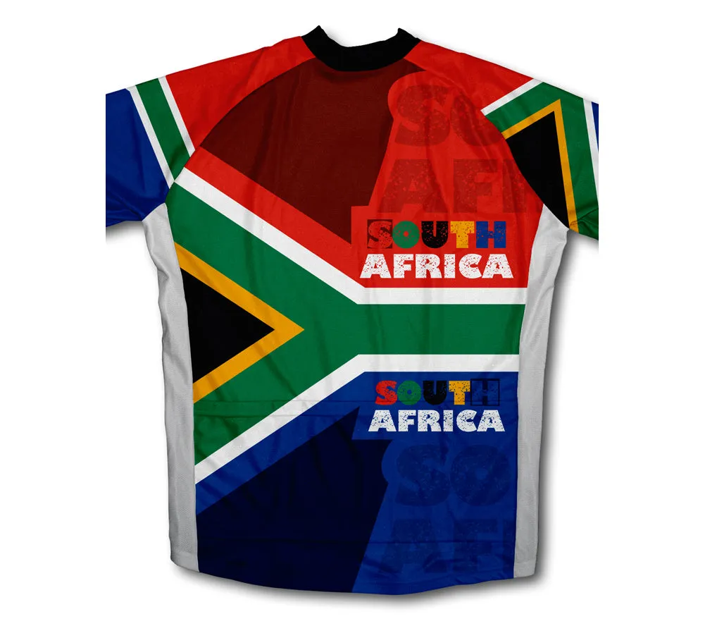 South Africa Flag Winter Thermal Cycling Jersey