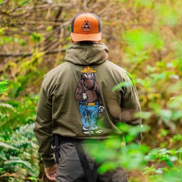 STLHD Men's Danger Ranger Premium hoodie in Green