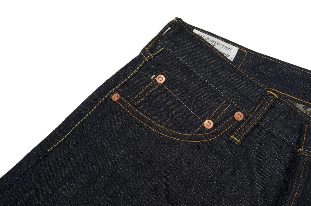 Studio D’Artisan G-003 15oz Slubby Denim Jeans - Slim Tapered Raw