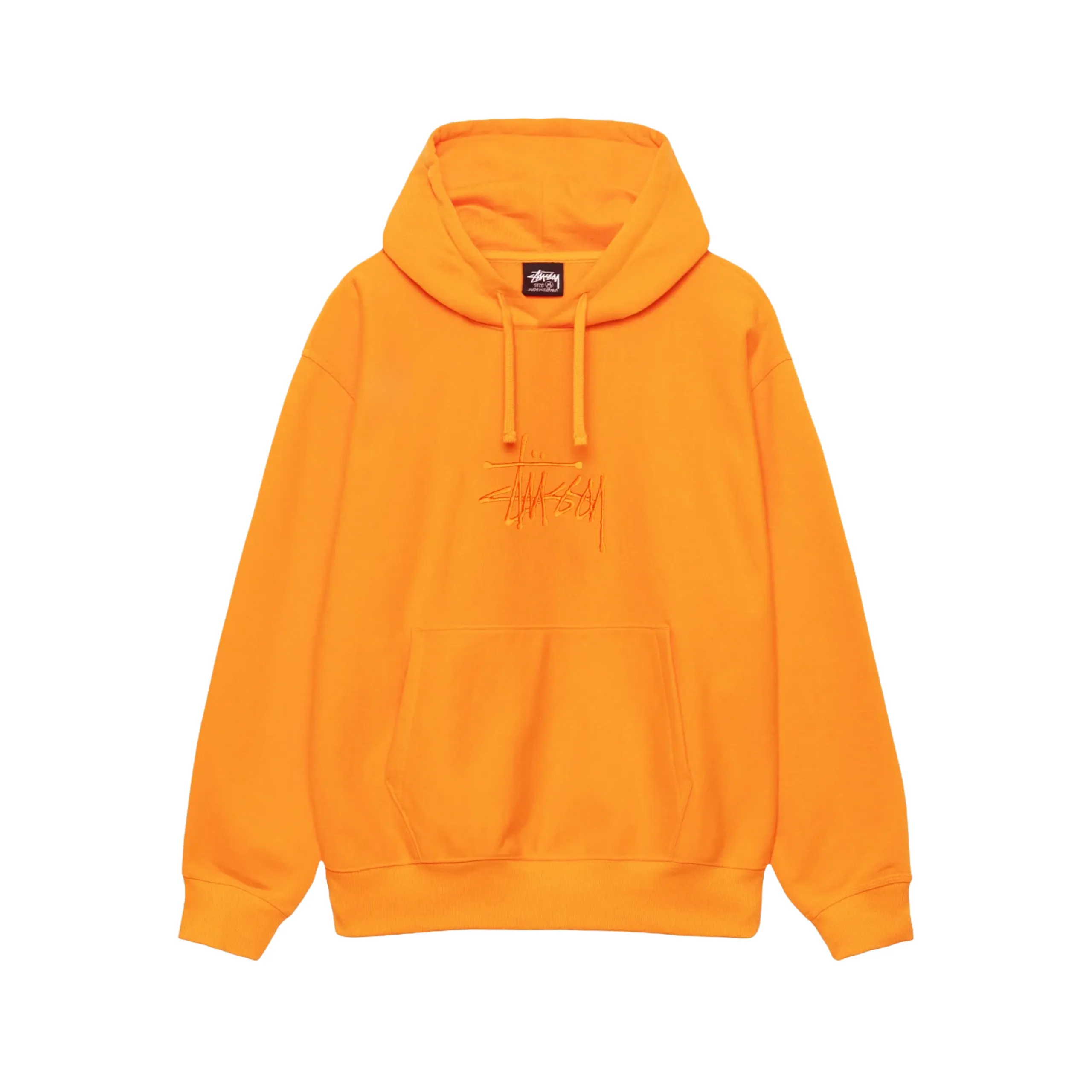 Stussy Basic App. Hoodie - Tangerine exclusive at Remix