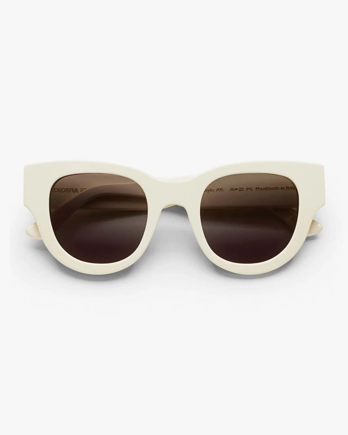 Sunglasses - White Solid/Black