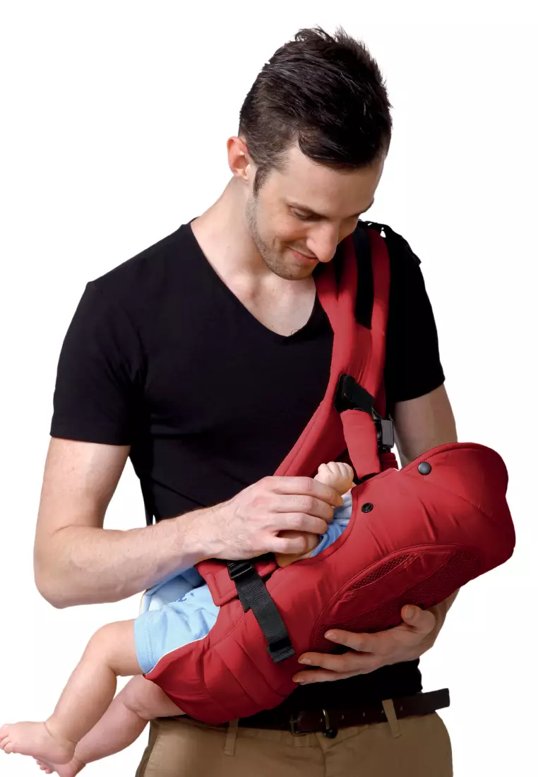 Sweet Cherry Sweet Cherry Newborn Baby Carrier Infant Comfortable Breathable Multifunctional Sling Backpack SC650 Oval Baby Carr