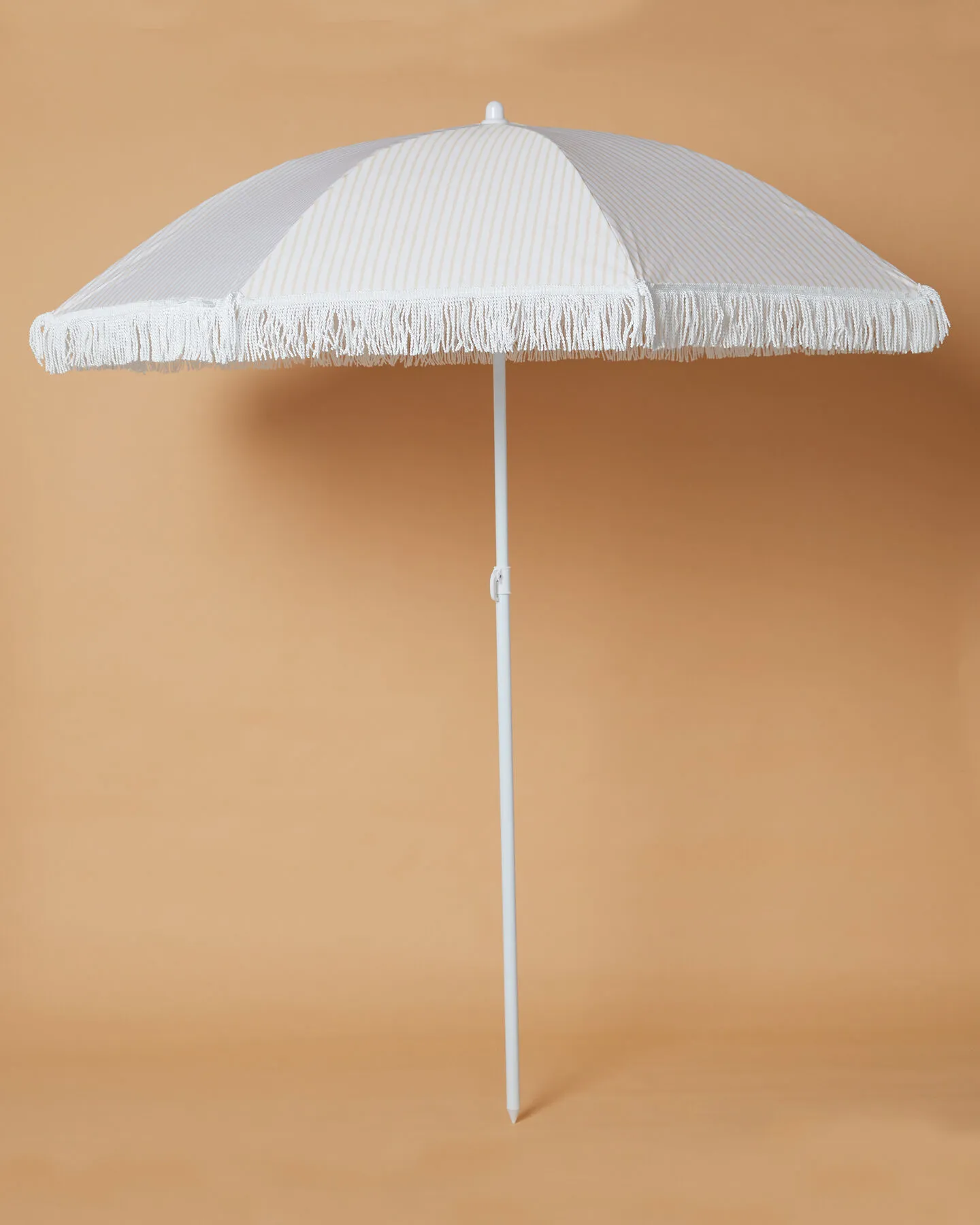 Swell Sandie Beach Umbrella - Natural Stripe | SurfStitch