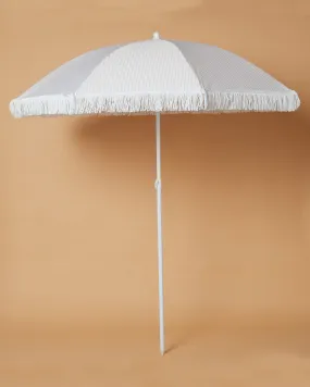 Swell Sandie Beach Umbrella - Natural Stripe | SurfStitch