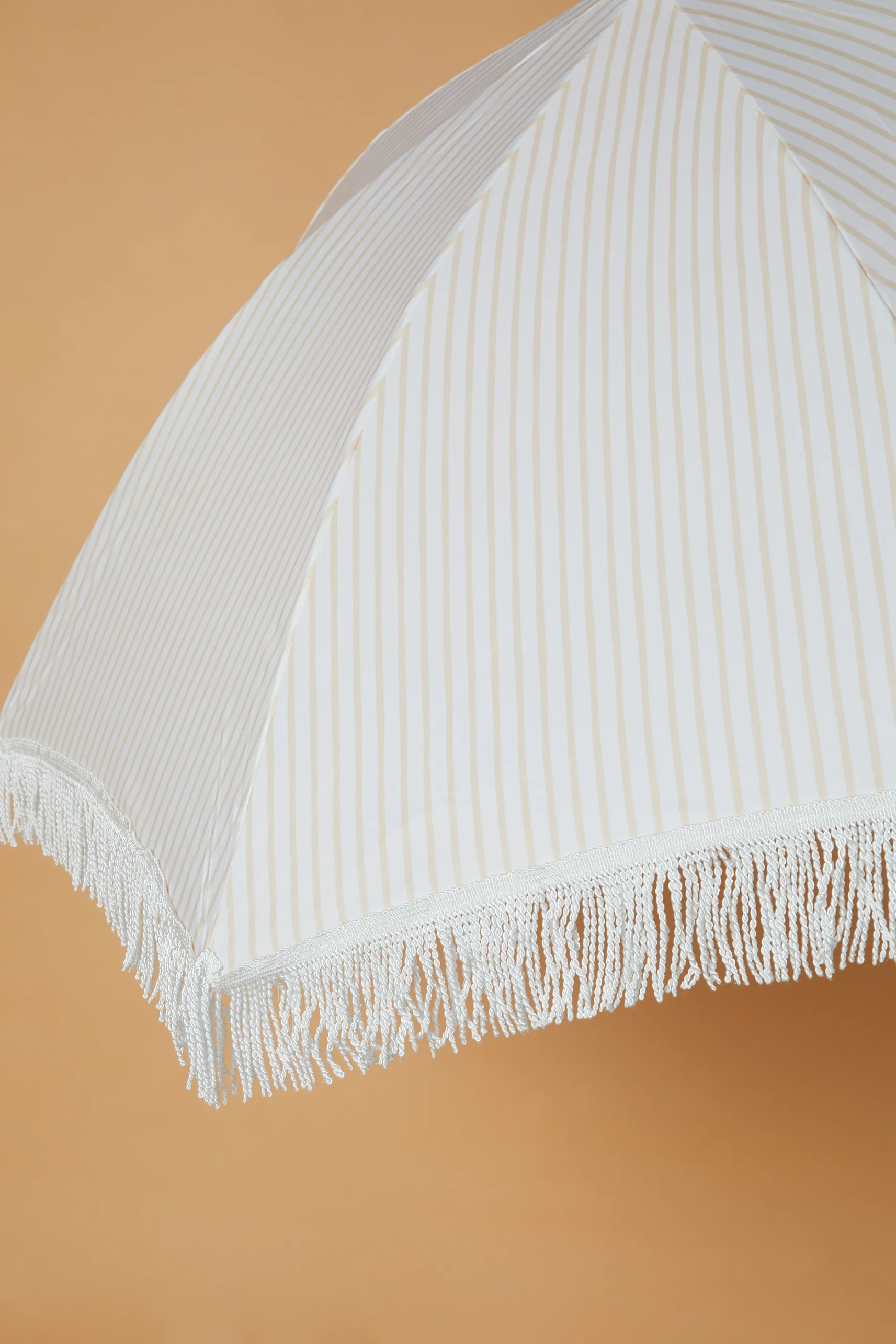 Swell Sandie Beach Umbrella - Natural Stripe | SurfStitch