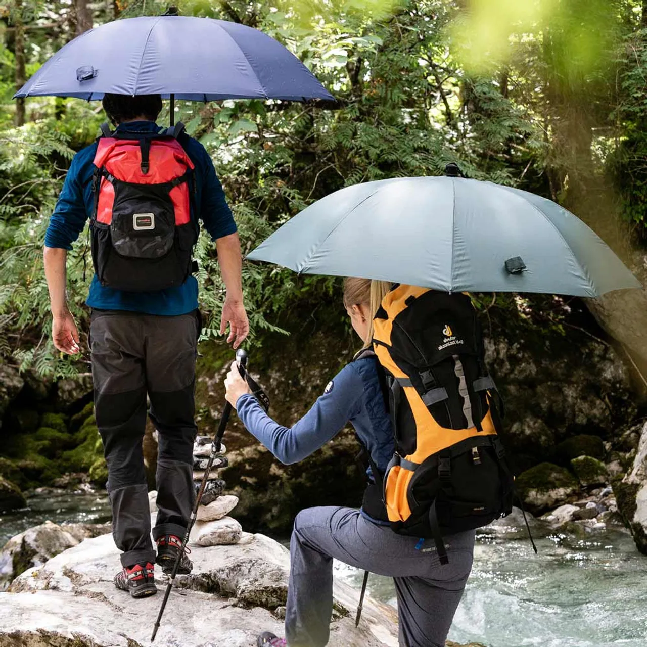 Swing Hands Free Trekking Umbrella