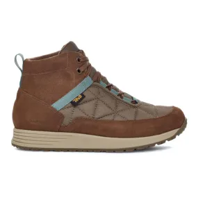 Teva Women's Ember Commute WP Boot Bison/Chocolate Chip