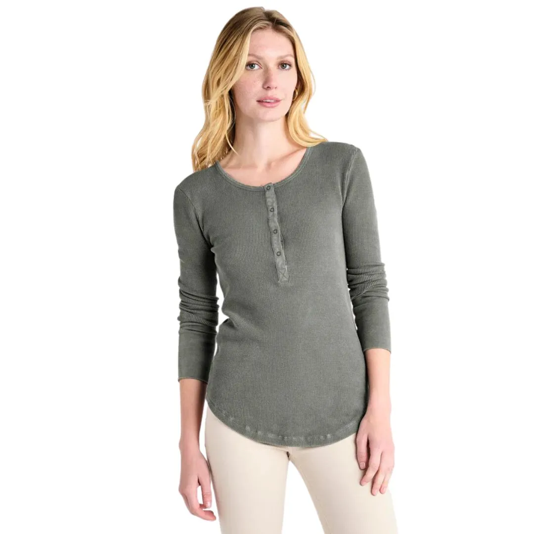 Thermal Forever Henley (Vintage Olive Branch)