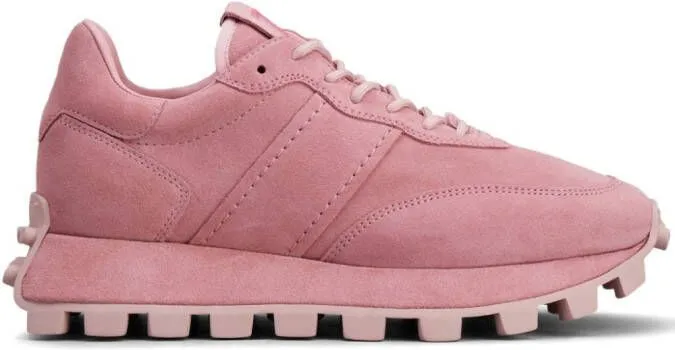 Tod's Sportiva Run suede sneakers Pink