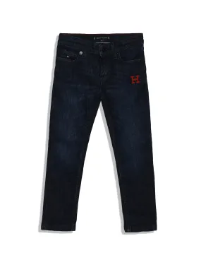 Tommy Hilfiger Kids Scanton Slim Fit Logo Corso Jeans