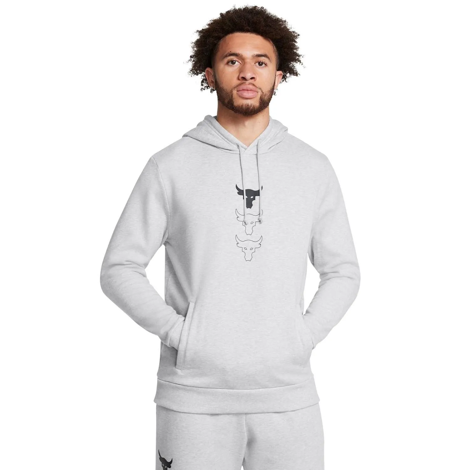 Under Armour Men's Project Rock Rival Fleece Hoodie