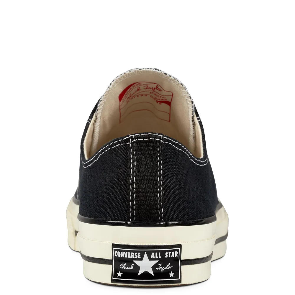 Unisex Converse Chuck 70 Classic Low Top Shoes Black