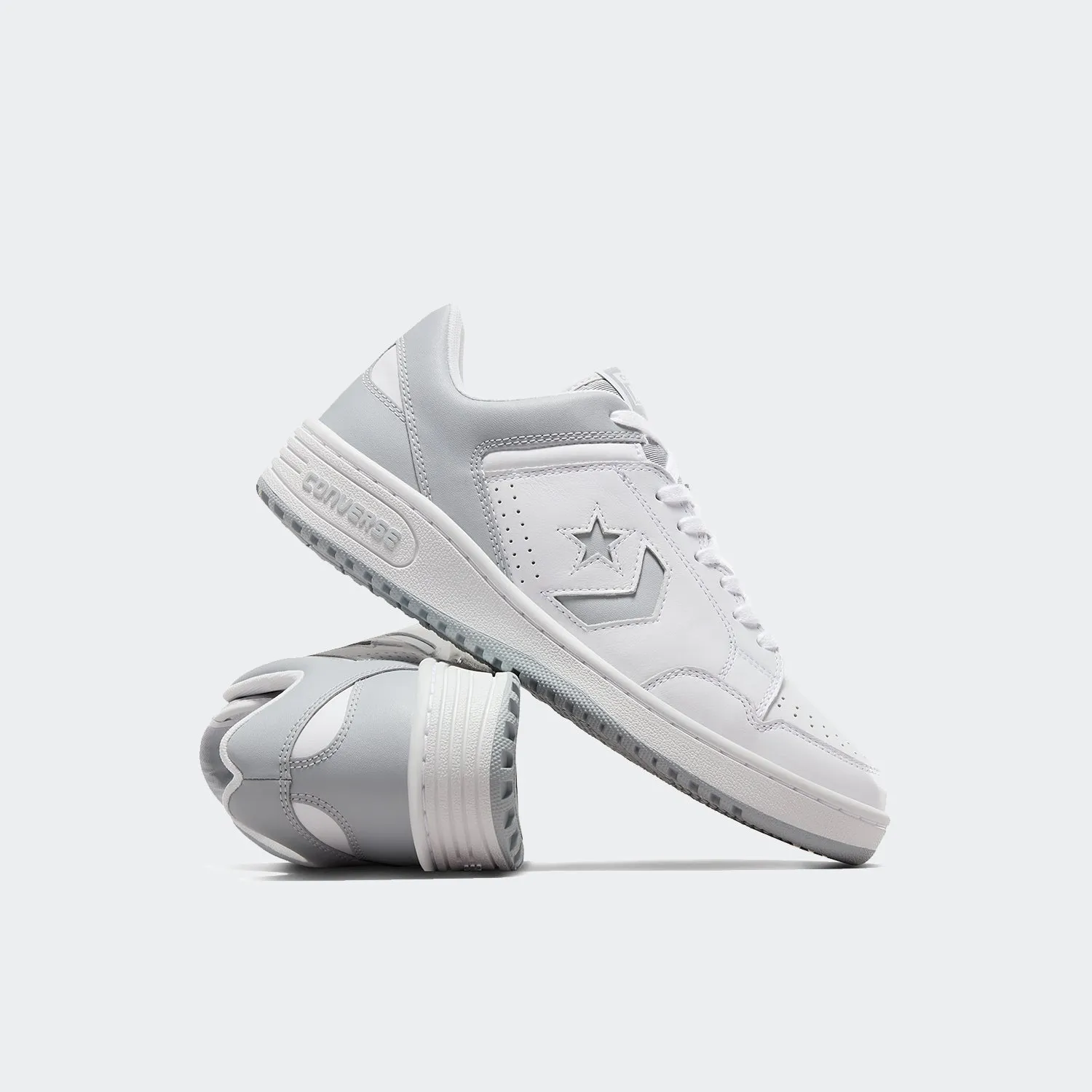 Unisex Converse Weapon Shoes White/Grey