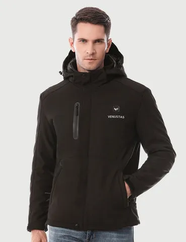 [Upgraded] Men’s Heated Jacket 7.4V (Up to 20 Heating Hours)