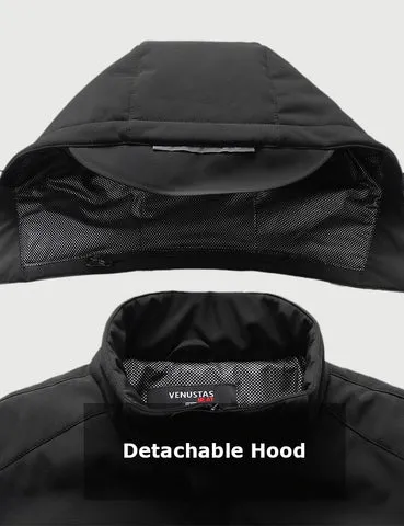 [Upgraded] Men’s Heated Jacket 7.4V (Up to 20 Heating Hours)