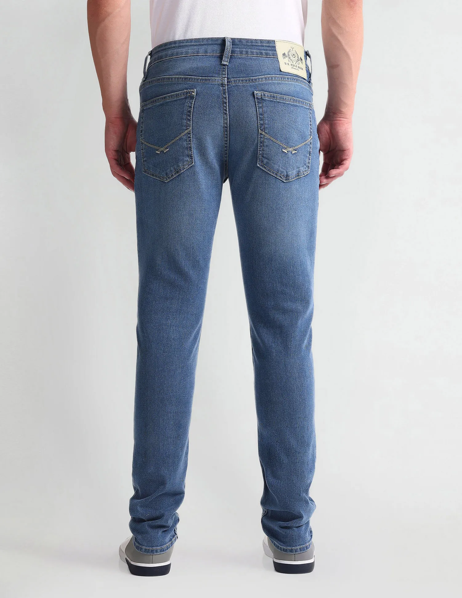 U.S. Polo Assn. Denim Co. Brandon Slim Tapered Blue Jeans