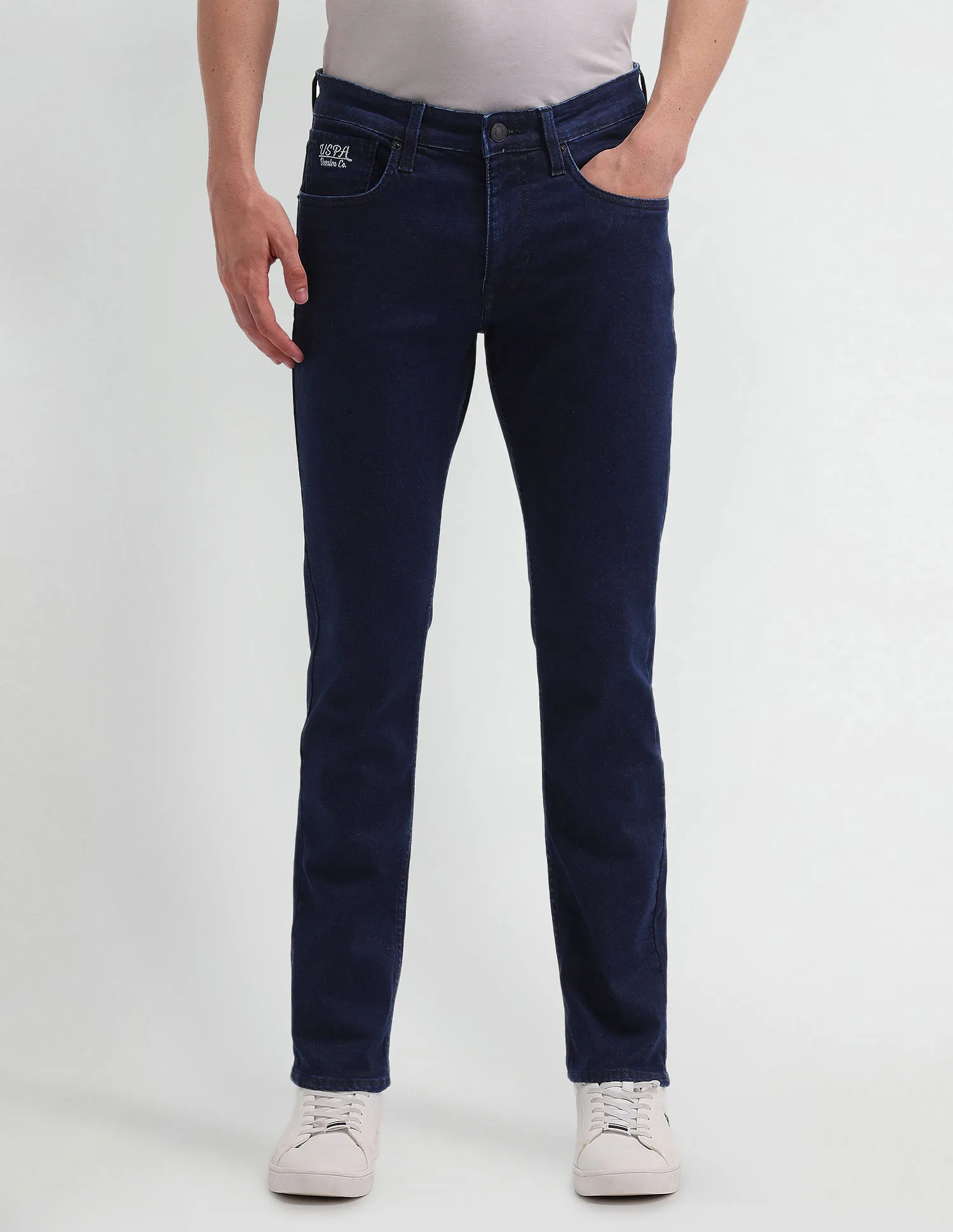 U.S. Polo Assn. Denim Co. Brandon Slim Tapered Fit Blue Jeans