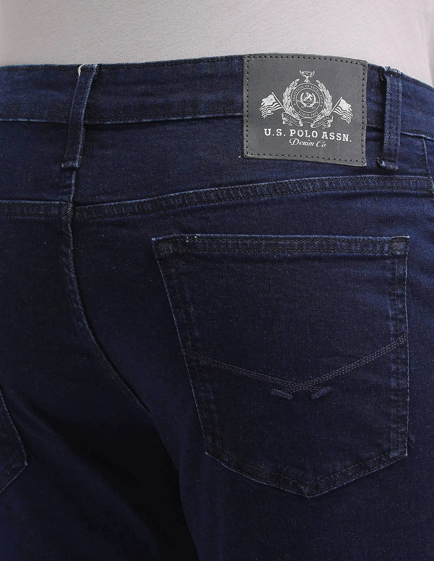 U.S. Polo Assn. Denim Co. Brandon Slim Tapered Fit Blue Jeans