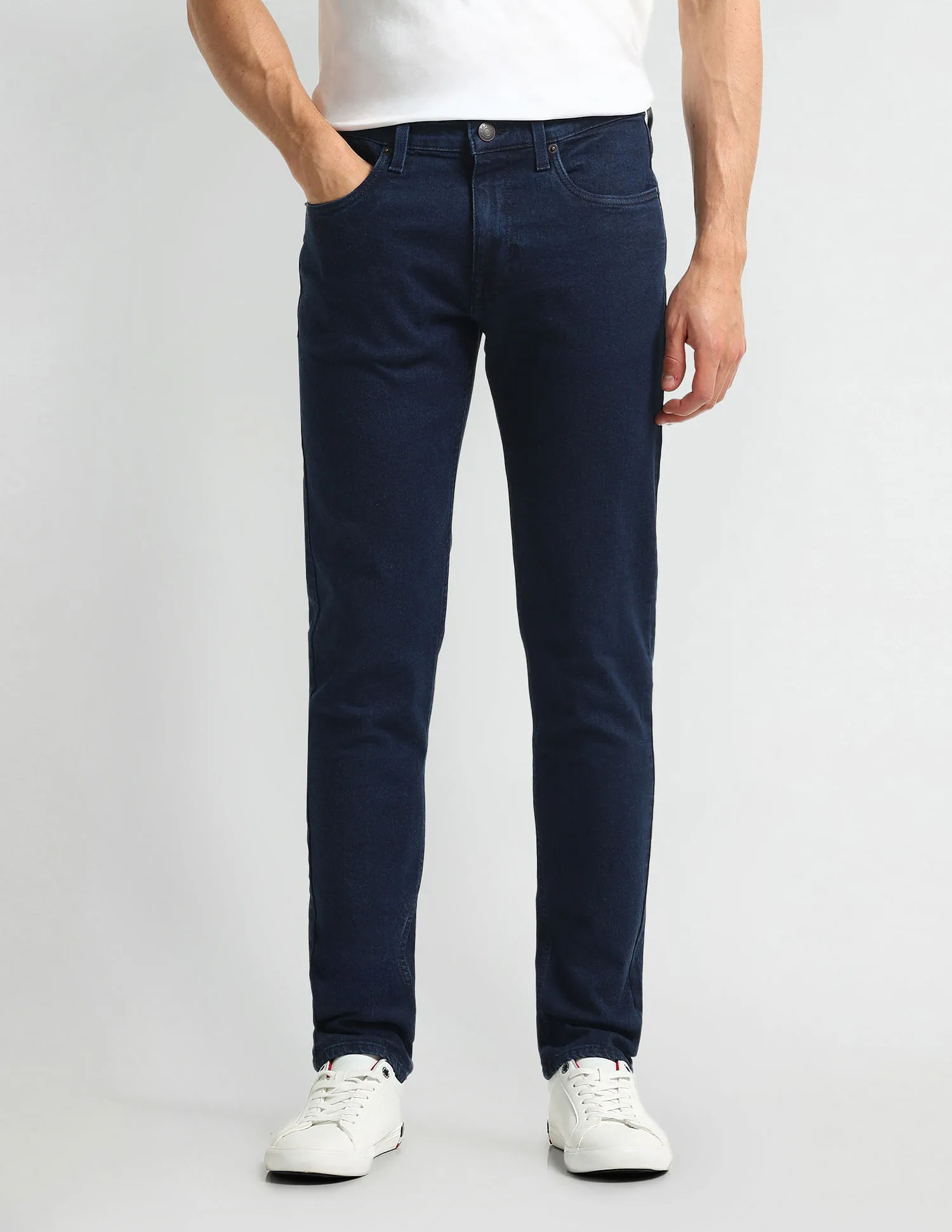 U.S. Polo Assn. Denim Co. Brandon Slim Tapered Navy Jeans