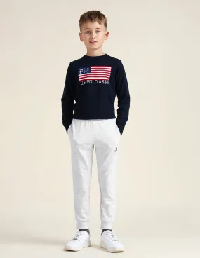 U.S. Polo Assn. Kids Regular Fit Solid Joggers