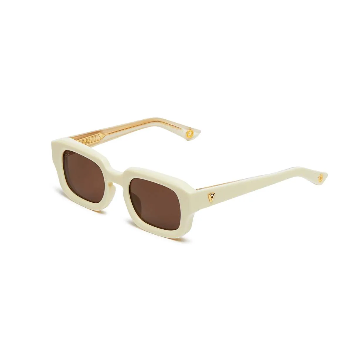 Vada Haskell Sunglasses - Milk