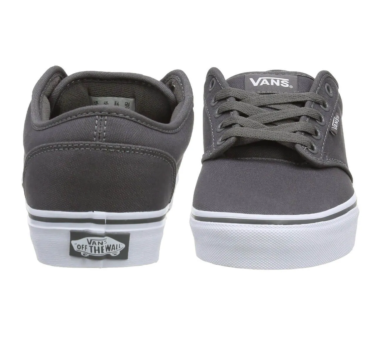 VANS Atwood Canvas Trainers Pewter Grey