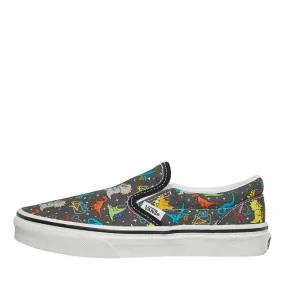 Vans Boys Classic Slip-On Trainers Asphalt/White