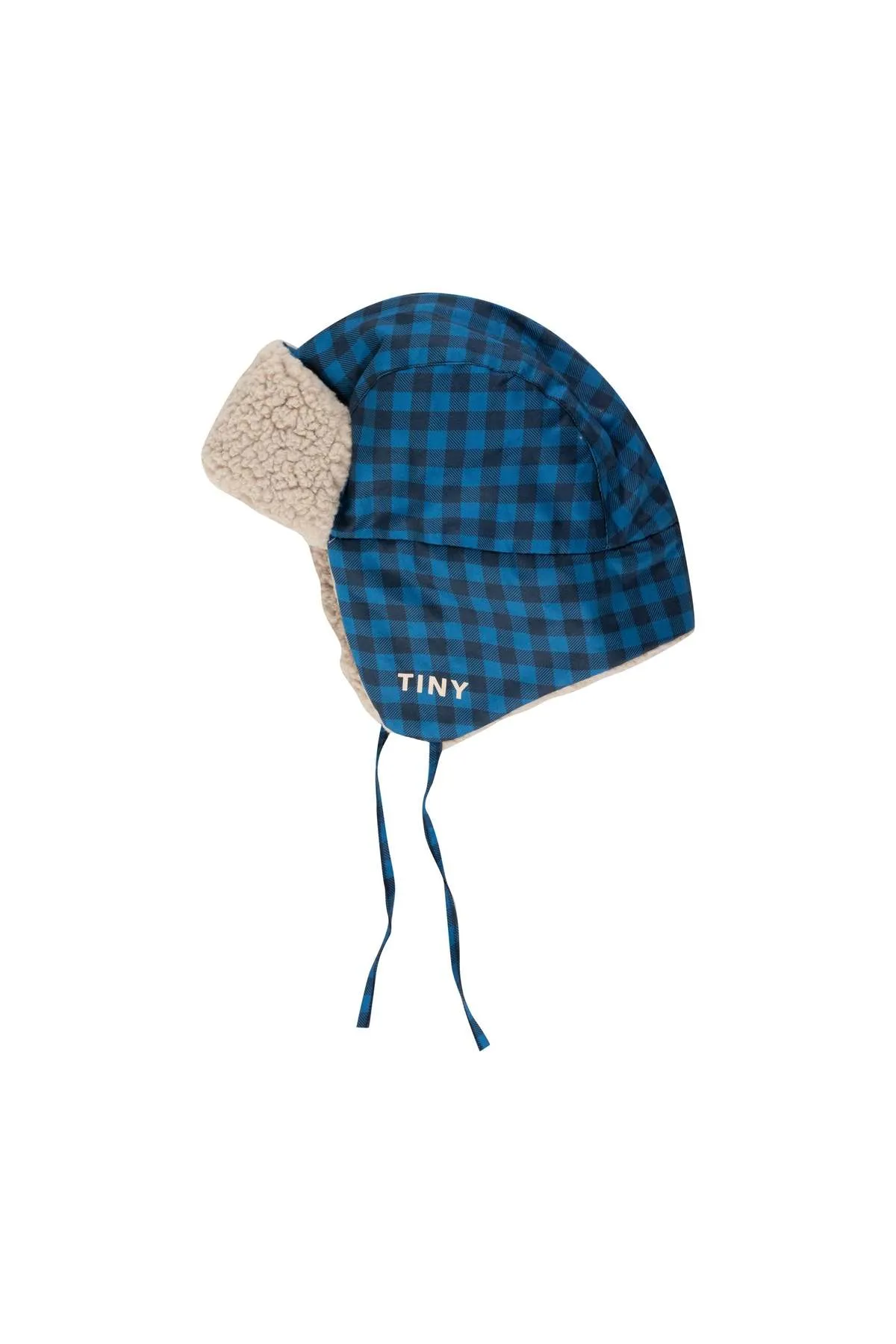 Vichy Chapka hat - Blue/Navy