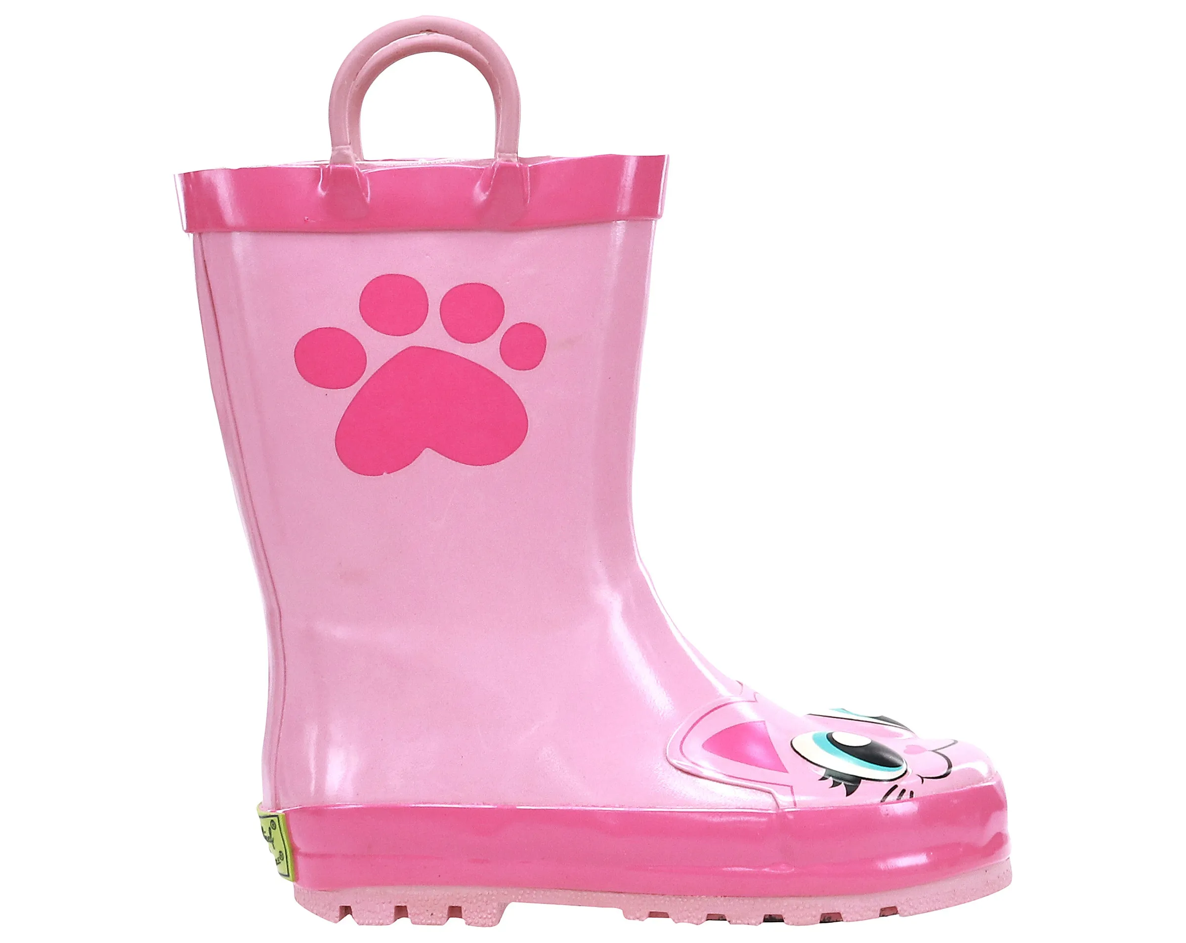 Western Chief Pink Kitty Toddler Girls' (5-10) Rain Boot