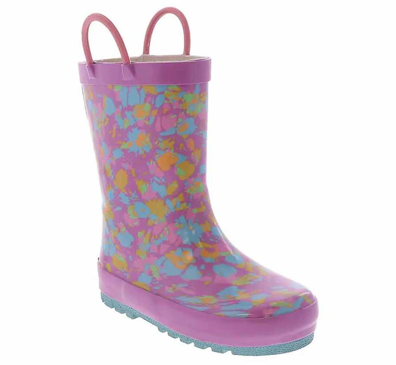 Western Chief Sherbert Rainbow Tie Dye Toddler Girls' (2-12) Rain Boot